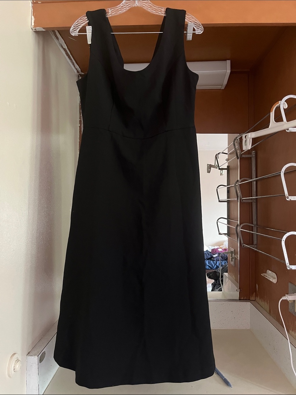 a new day Black Sleeveless A-Line Dress